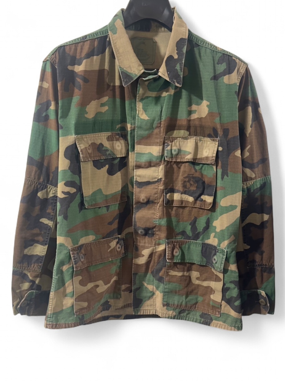 Vintage Authentic Military Camo Field Jacket Size Men’s Medium